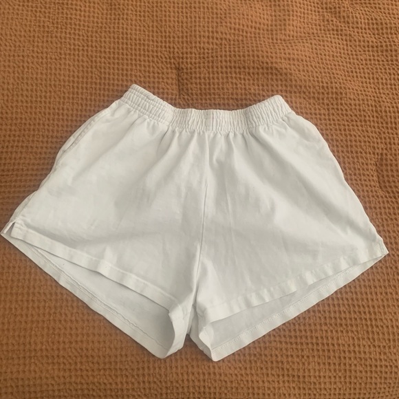 Los Ángeles Apparel Heavy Jersey Garment Dye Short Shorts - Picture 2 of 7